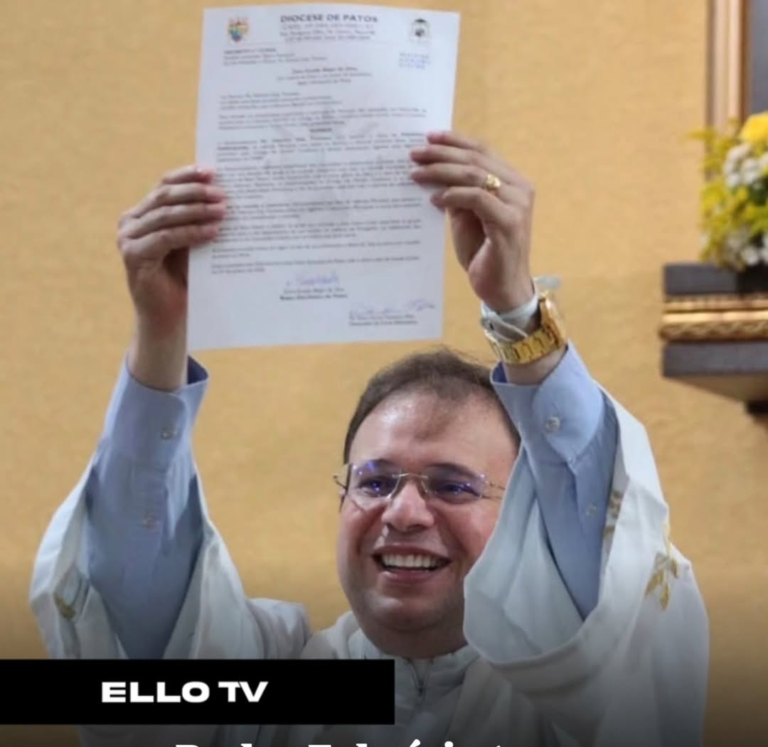 Padre Fabrício toma posse na Paróquia São Sebastião, em Patos-PB