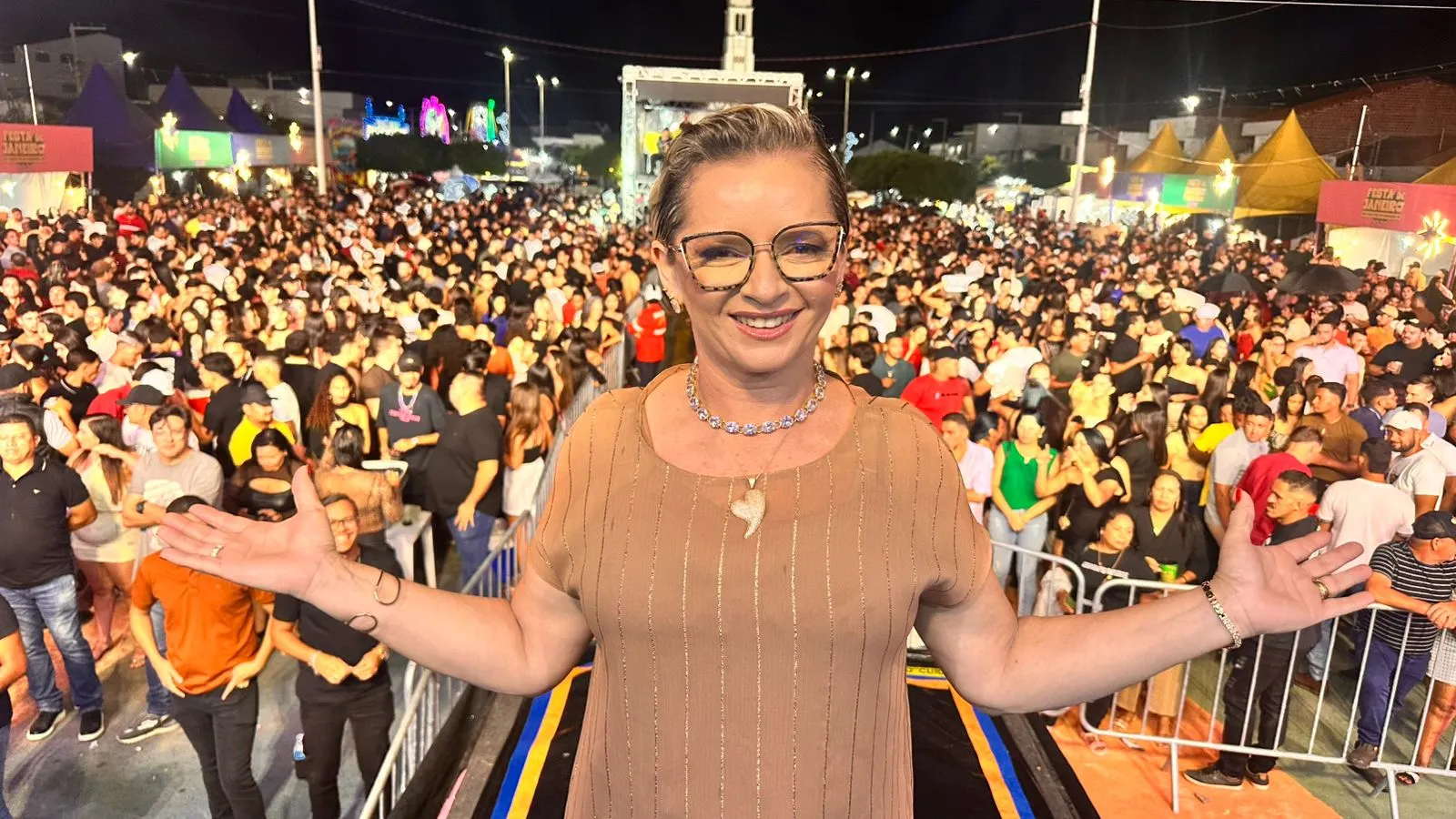 Prefeita Adalcy Freitas celebra sucesso da Festa de Janeiro; destacando a valorização da cultura e do povo em São Sebastião do Umbuzeiro