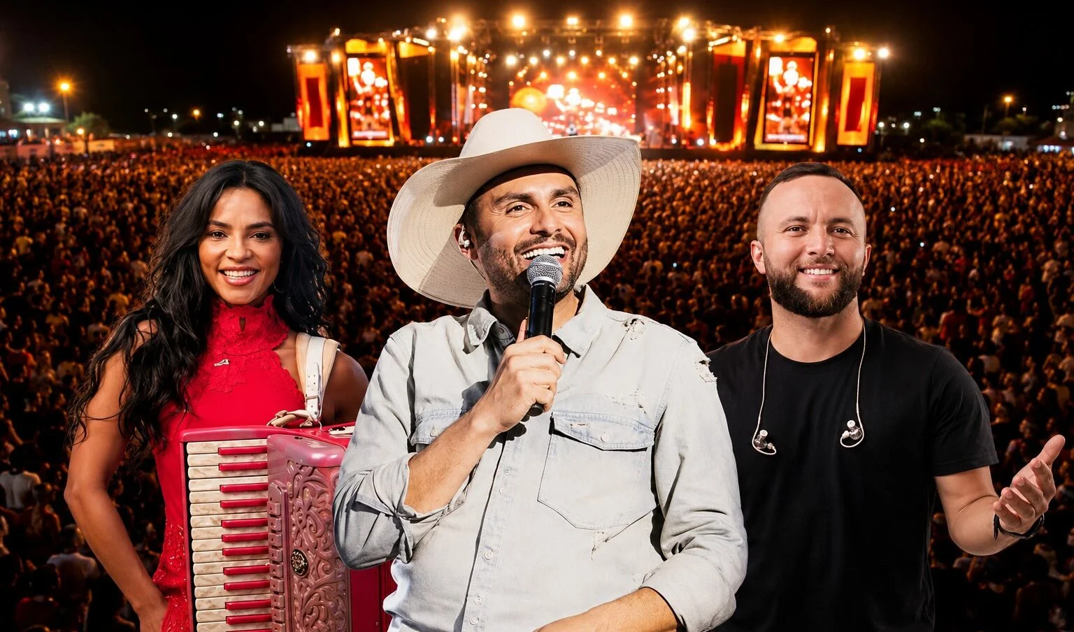 São José dos Cordeiros encerra São Pedro Tradição 2026 com Mano Walter, Lucy Alves e Forró do MS