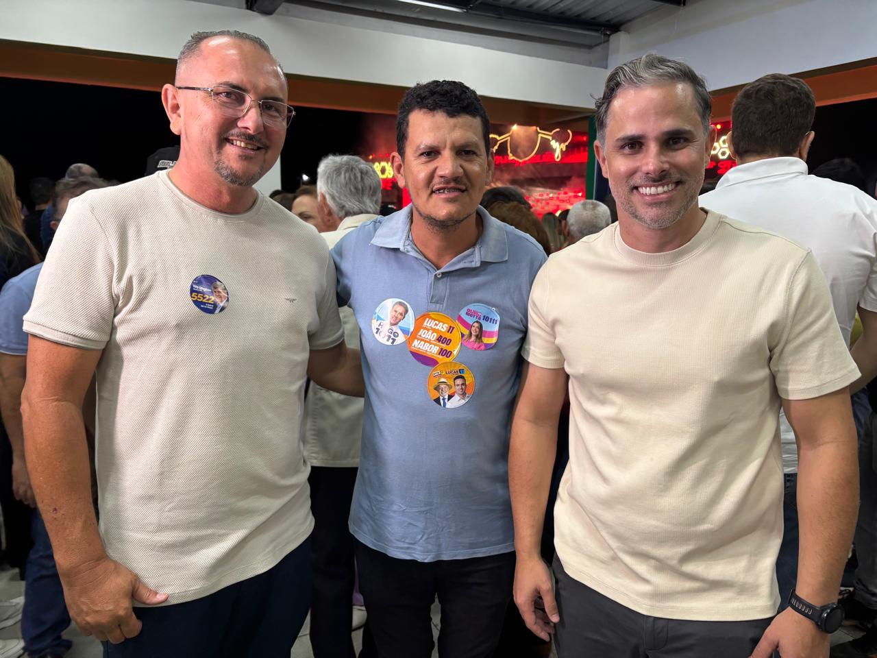 São José dos Cordeiros: vereador Danilo Luís prestigia segunda noite do Festival do Mel