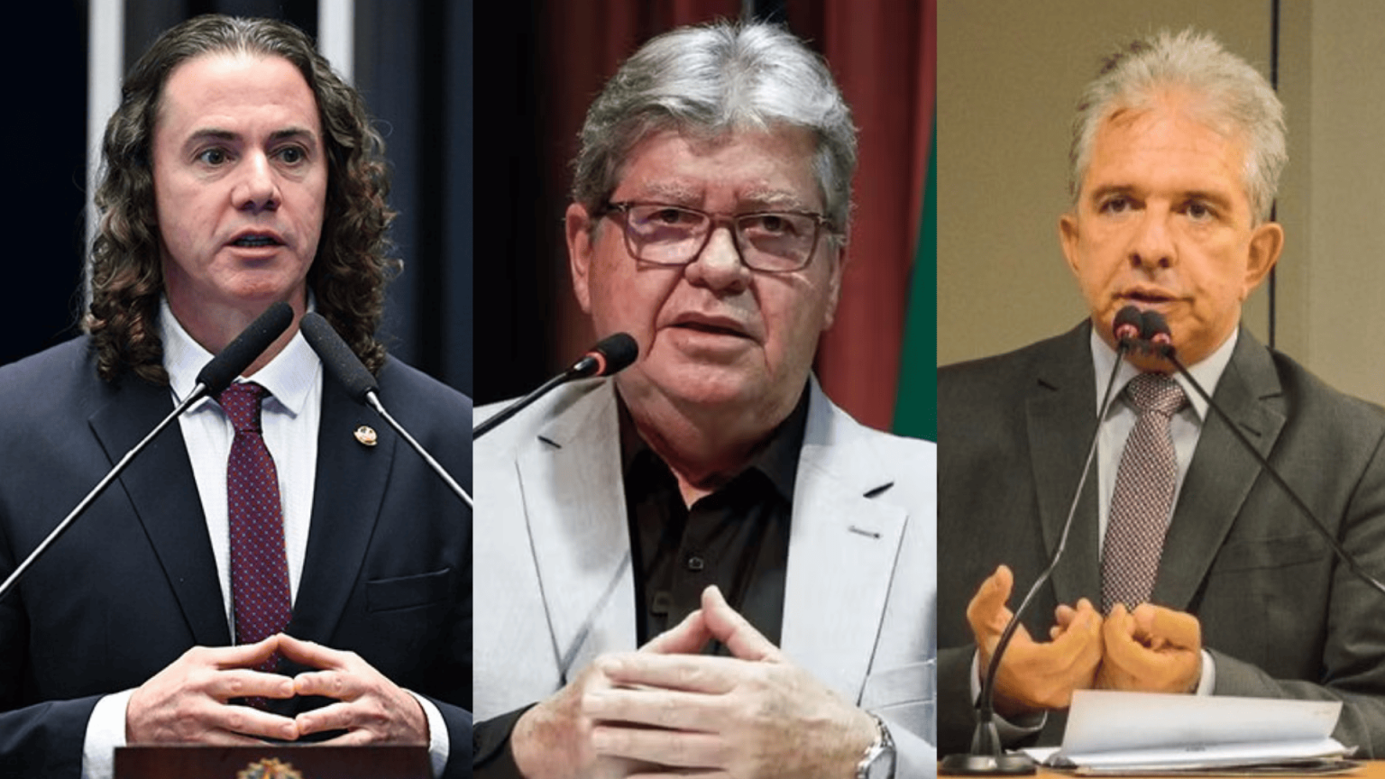 Quaest/Senado: João lidera com 28%, Veneziano tem 18% e Nabor 12%