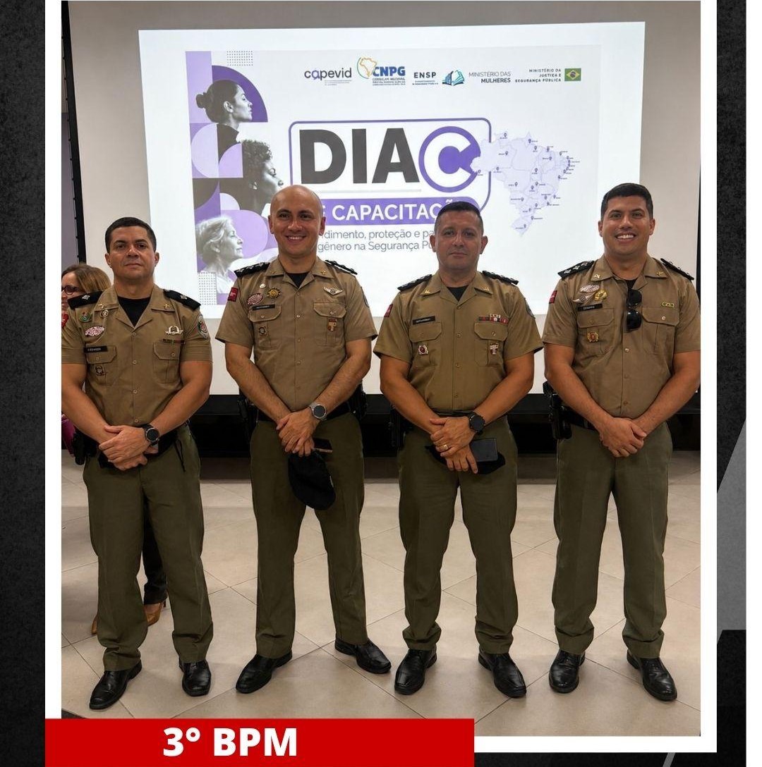 3º BPM: militares participam do “DIA C” de capacitação sobre Enfrentamento à Violência Contra as Mulheres