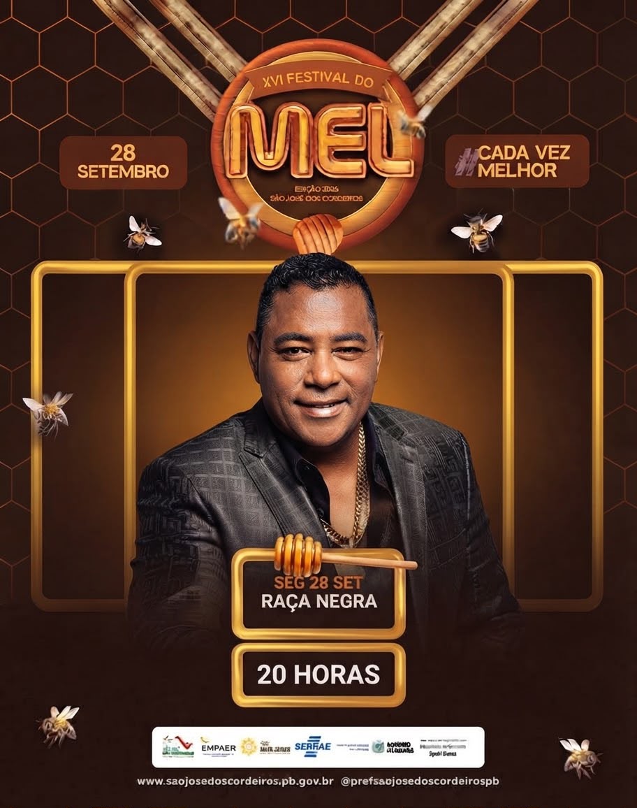 Raça Negra adia show do Festival do Mel para segunda-feira e evento ganhará mais um dia de festa