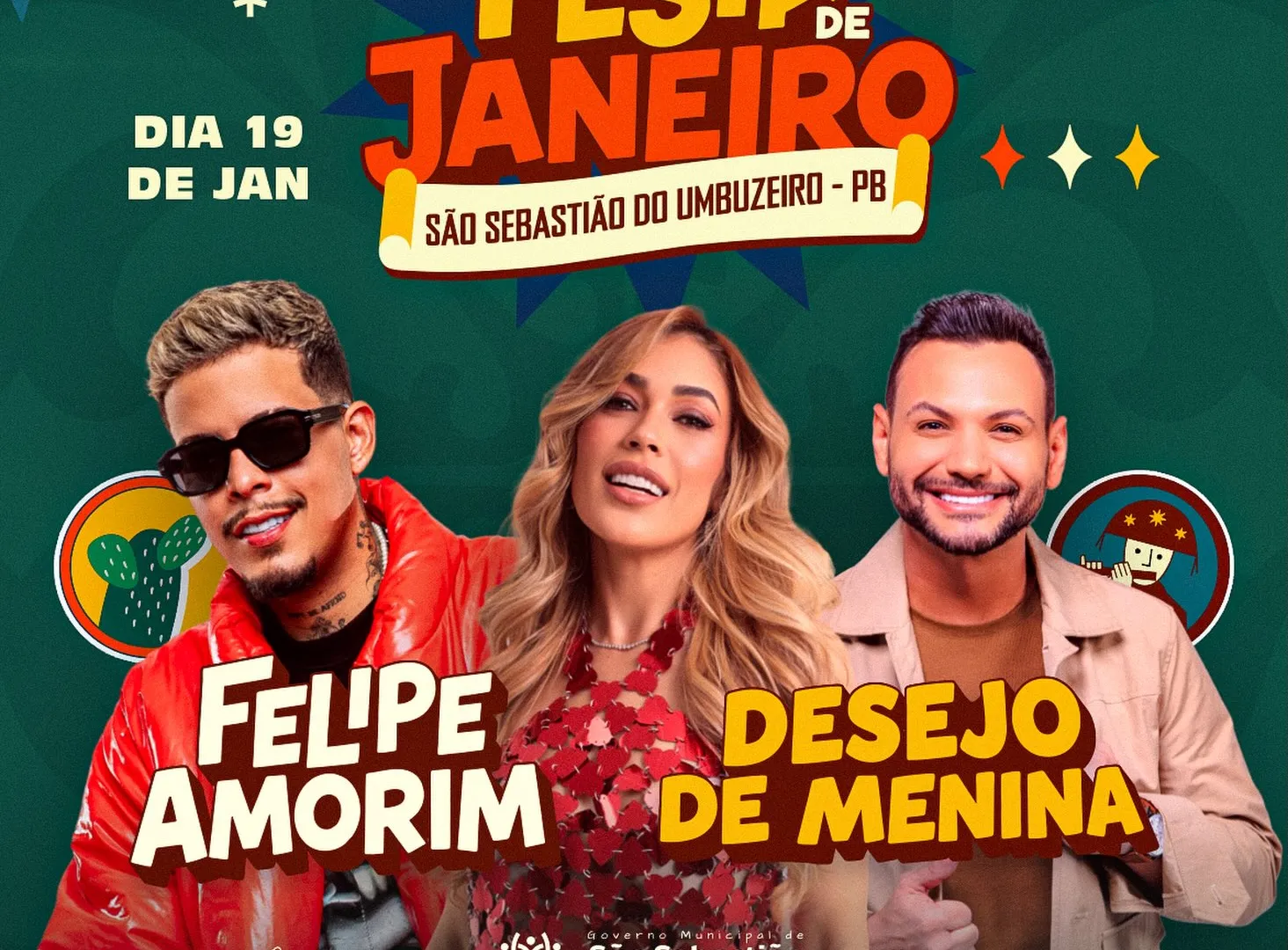 Adalcy Freitas anunciou as atrações para tradicional Festa de Janeiro de São Sebastião do Umbuzeiro